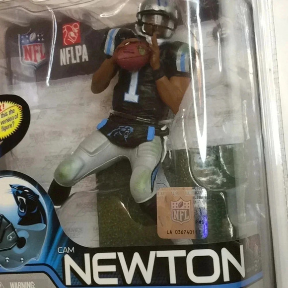 Cam Newton #1 Carolina Panthers NFLPA Licensed Action Figure – Collector’s Item - Picture 1 of 10